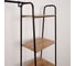 Гардеробная система ЗМИ с полками Скандинавия 1 Scandinavia 1 Clothing rack with shelves черный ГСС1 Ч 4