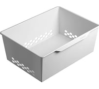 Корзина пластиковая ПРАКТИК GBP 60x20 белая S70199322201