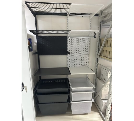 Гардеробная система ПРАКТИК Max G240 графит S70299919615