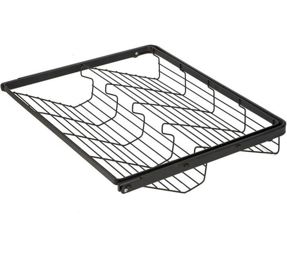 Обувница ARISTO 2-ярусная выдвижная, серия 460 L=550 чёрный CI WA0338.VP055.BK0PC.CI