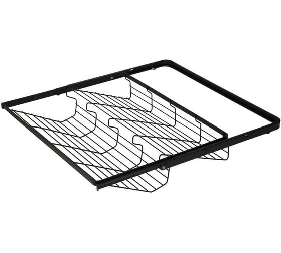 Обувница ARISTO 2-ярусная выдвижная, серия 460 L=550 чёрный CI WA0338.VP055.BK0PC.CI