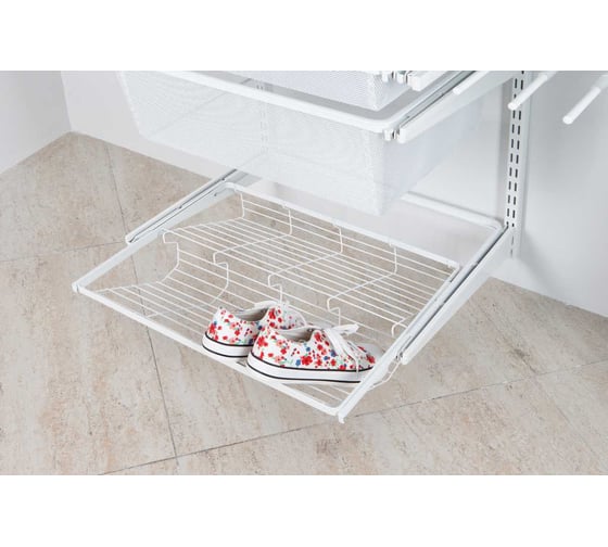 Обувница ARISTO 2-ярусная выдвижная, серия 460 L=550 белый CI WA0338.VP055.WH0PC.CI