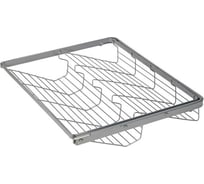 Обувница ARISTO 2-ярусная выдвижная, серия 460 L=550 металлик CI WA0338.VP055.MG0PC.CI