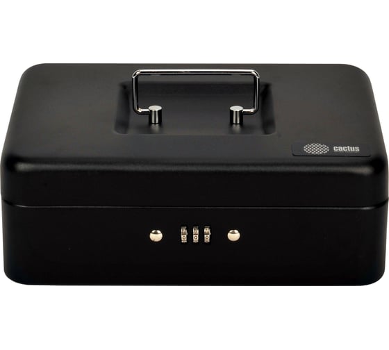 Ящик для денег без номинала Cactus CS-DCB-003 90x250x180, графитовый сталь, 1.13 кг 1992795