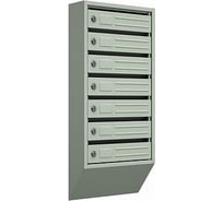 Почтовый ящик АгроСнаб вертикальный 8-х секционный с задней стенкой 37469