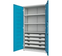Шкаф инструментальный NORGAU с 3 полками, тип NTC1-4 103001034