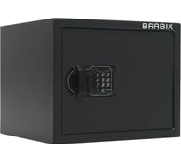 Офисный мебельный сейф BRABIX SF-280EL 280х350х300 мм, электронный замок, черный 291149