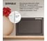 Офисный мебельный сейф BRABIX SF-170KL 170х260х230 мм, ключевой замок, черный 291142 10