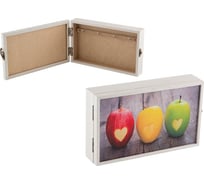 Закрытая ключница Волшебная страна Elegante kh298 выбеленный дуб 006690