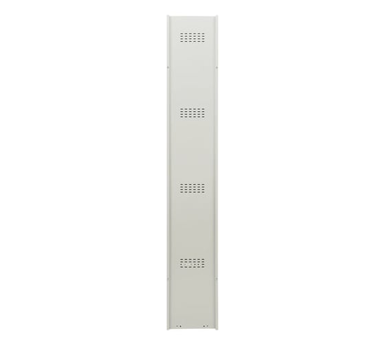 Металлический шкаф для одежды BRABIX LK 11-30, 1 секция, 1830х300х500 мм, 18 кг 291127