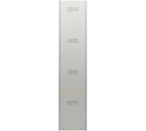 Металлический шкаф для одежды BRABIX LK 11-40 1 секция, 1830х400х500 мм, 20 кг 291130