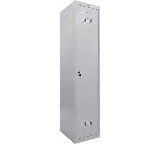 Металлический шкаф для одежды BRABIX LK 11-40 1 секция, 1830х400х500 мм, 20 кг 291130