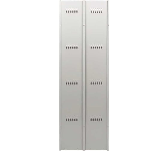 Металлический шкаф для одежды BRABIX LK 21-60 2 секции, 1830х600х500 мм, 32 кг 291126