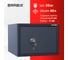 Сейф BRABIX КМ-310 310х430х37 5мм, 20кг, ключевой замок, полка, крепление к стене полу 291166 4