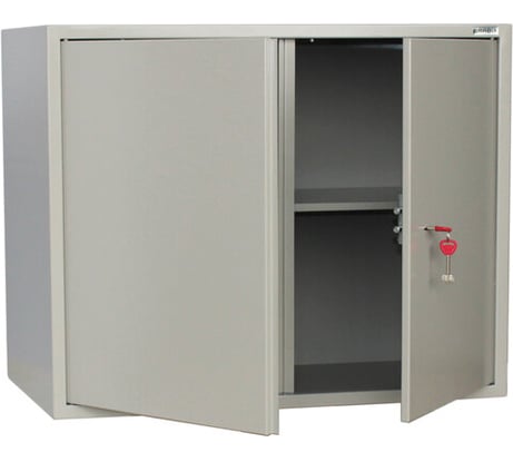 Металлический шкаф для документов BRABIX КBS-09 антресоль, 700х880х390 мм, 30кг, сварной 291158