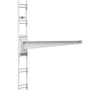 Кронштейн ESSE для полок ЛДСП 300-400 мм, 309x85 мм, Металлик. K2-23