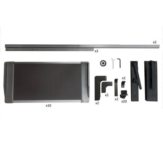 10-уровневая полка для обуви Mebax 800 360 718х360х1695-1795 00-00001079