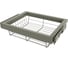 Выдвижная корзина крупная сетка Mebax 600-420 564х420х140, серый жемчуг 00-00001087 1