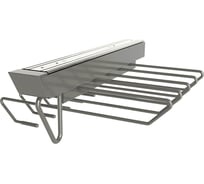 Выдвижная вешалка для брюк Mebax 450-145 425х145х350 мм, серый жемчуг 00-00001086