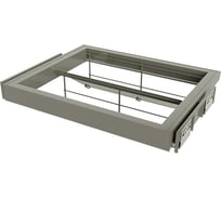 Выдвижная полка для обуви Mebax 800-420 764х420х160, серый жемчуг 00-00001125