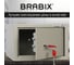 Мебельный сейф BRABIX D-18m, 180х270х236, 5кг, ключевой замок, крепление к стене 291161 4