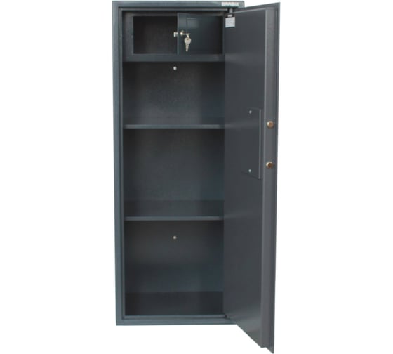 Сейф BRABIX КМ-1200Т в1200хш475хг400мм, 74 кг, ключевой замок, трейзер, крепление к стене 291169