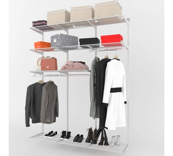 Комплект LIGROOM №1, 1731x382x2022, белый LR1001.VS038.WH0PC.RA
