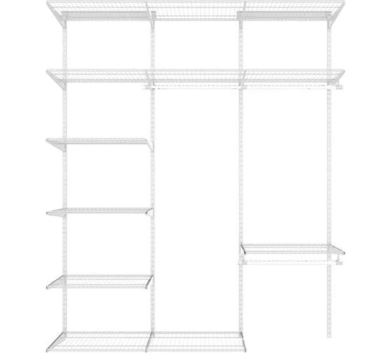 Комплект LIGROOM №6, 1731x382x2022, белый LR1006.VS038.WH0PC.RA 1