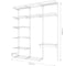 Комплект LIGROOM №6, 1731x382x2022, белый LR1006.VS038.WH0PC.RA 2
