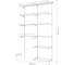 Комплект LIGROOM №7, 1200x400x2022, белый LR1007.VS040.WH0PC.RA 2