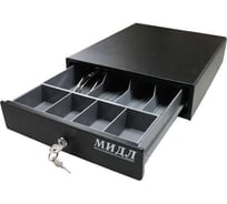 Металлический денежный ящик Middle 1.0/К0 черный 220000027