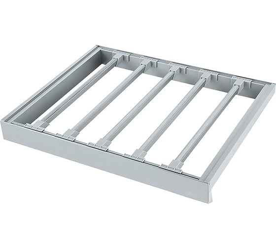 Выдвижная вешалка для брюк Mebax 700-420 664х420х56, серый жемчуг 00-00001095 1