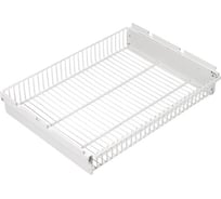 Выдвижная корзина Volazzi Home 563х440х85 черная 6297592