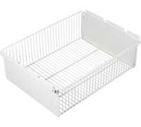 Выдвижная корзина Volazzi Home 563х440х181 черная 6297585