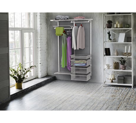 Функциональная и практичная гардеробная система Volazzi Home черная 6298216