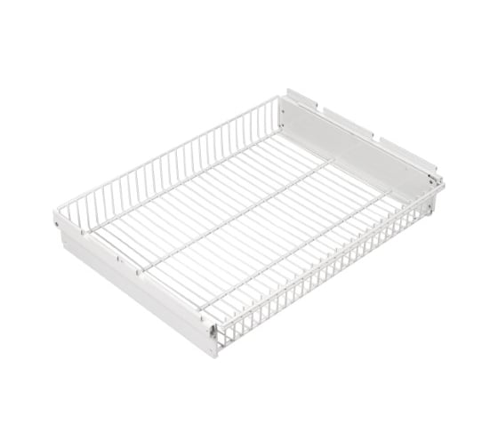 Выдвижная корзина Volazzi Home 863х440х85 черная 6297615 1