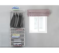 Функциональная гардеробная система Volazzi Home черная 6298209
