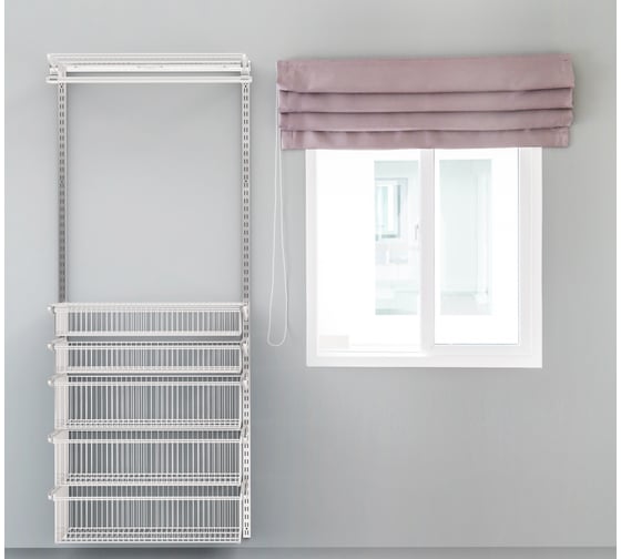 Функциональная гардеробная система Volazzi Home черная 6298209