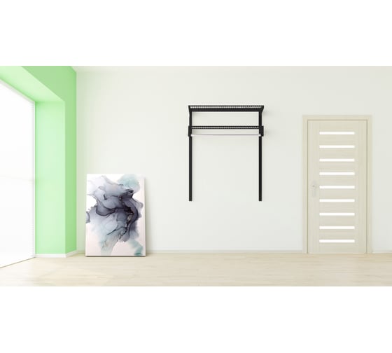 Уютная гардеробная система Volazzi Home черная 6297912