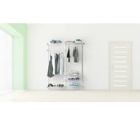 Гардеробная Volazzi Home в коридоре черная 6298117