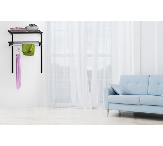 Невероятно вместительная система хранения Volazzi Home черная 6297981 1
