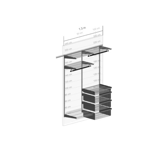 Функциональная и практичная гардеробная система Volazzi Home 6189583