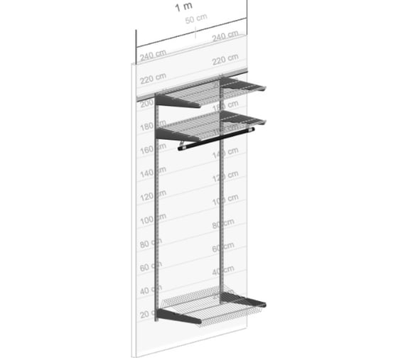 Утонченная и вместительная гардеробная система Volazzi Home 6189415
