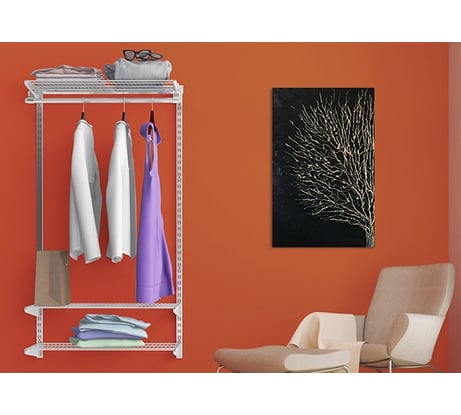 Оригинальная гардеробная система Volazzi Home черная 6298056