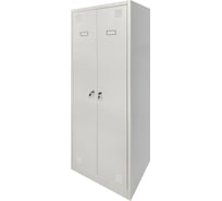 Металлический двухдверный шкаф для одежды GRETTE 1850x600x500 мм, 2L-B1A-2шт