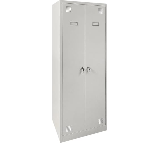 Металлический двухдверный шкаф для одежды GRETTE 1850x600x500 мм, 2L-B1A-2шт