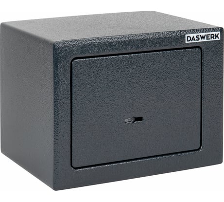 Мебельный сейф DASWERK SC-170KL 170x230x170 мм, ключевой замок, графит 291337
