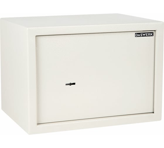 Мебельный сейф DASWERK SC-250KL 250x350x250 мм, ключевой замок, бежевый 291344