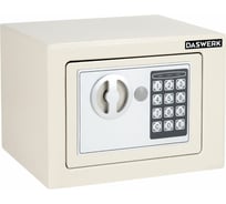 Мебельный сейф DASWERK SC-170EL 170x230x170 мм, электронный замок, бежевый 291340