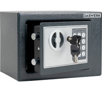 Мебельный сейф DASWERK SC-170EL 170x230x170 мм, электронный замок, графит 291338